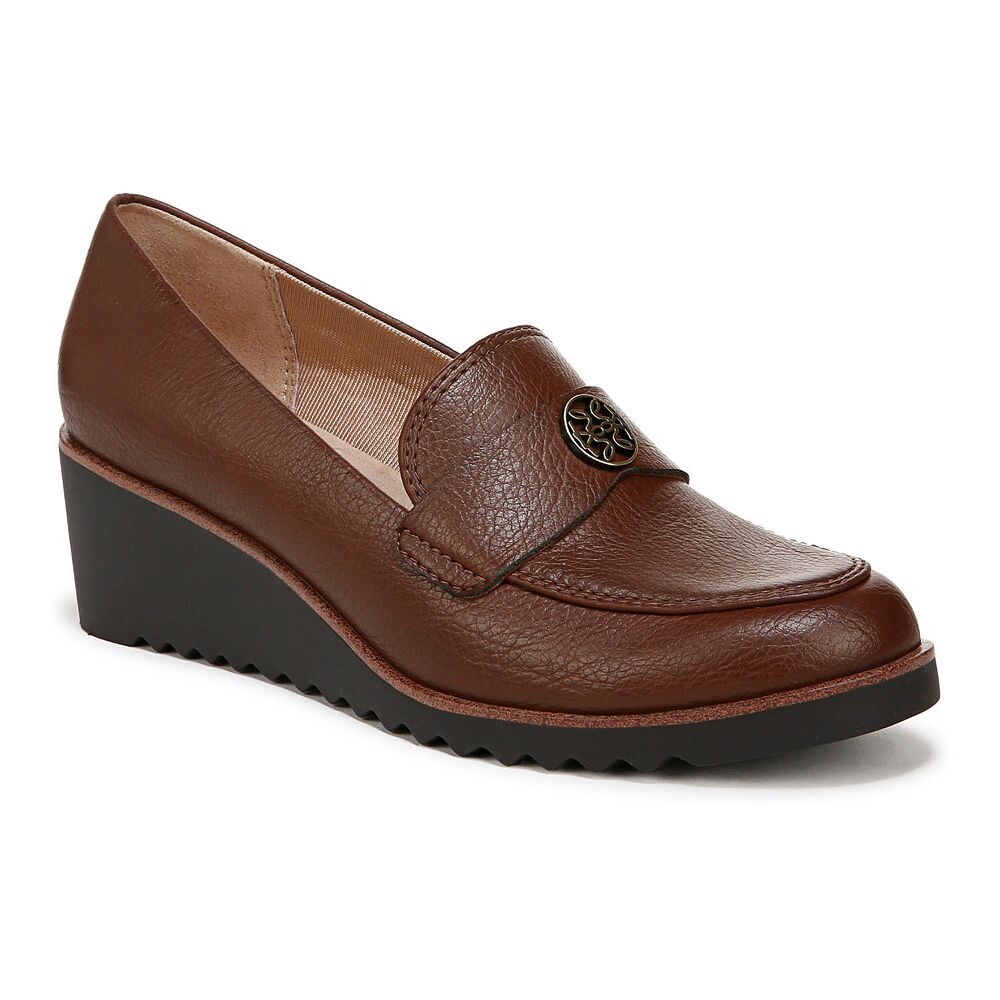 LifeЖенские лоферы на танкетке Stride Zed LifeStride, цвет Dark Tan