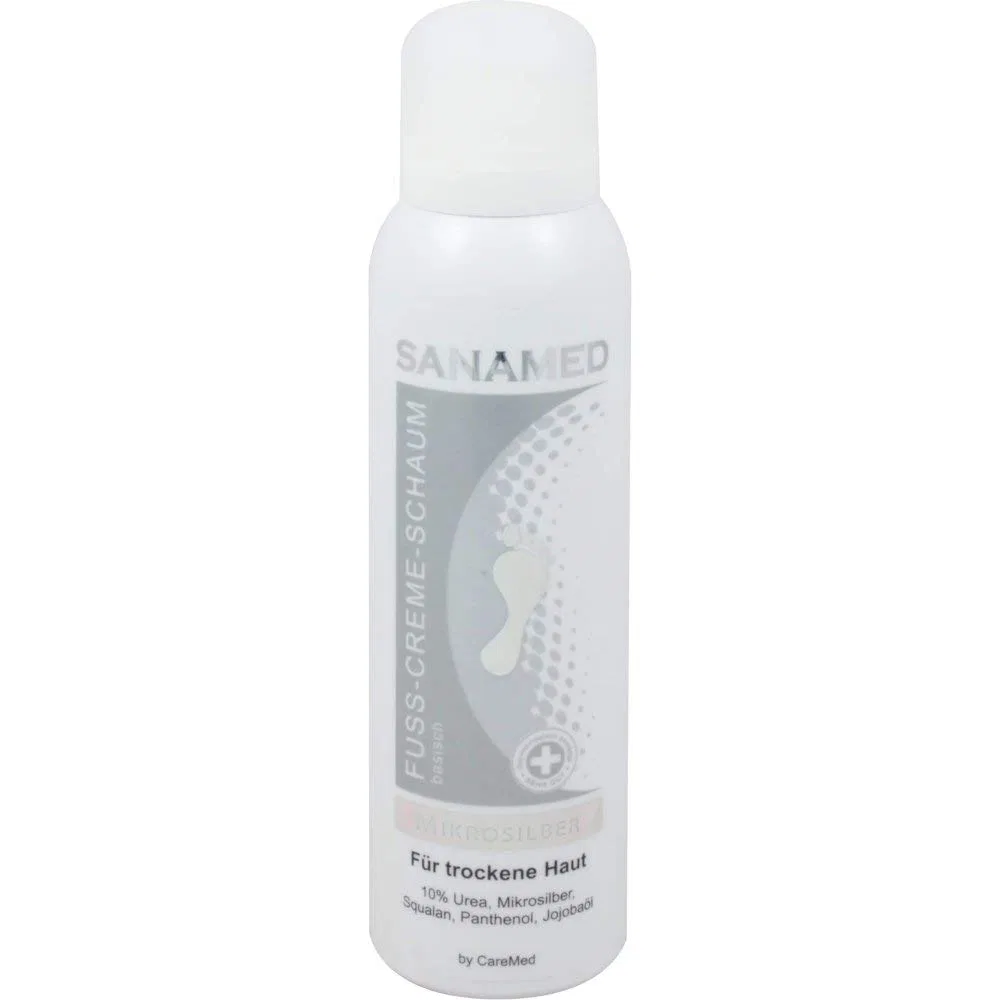 Крем-пена для ног «Microsilver SanaMed» 150 мл Caremed Products Gmbh — фото 2