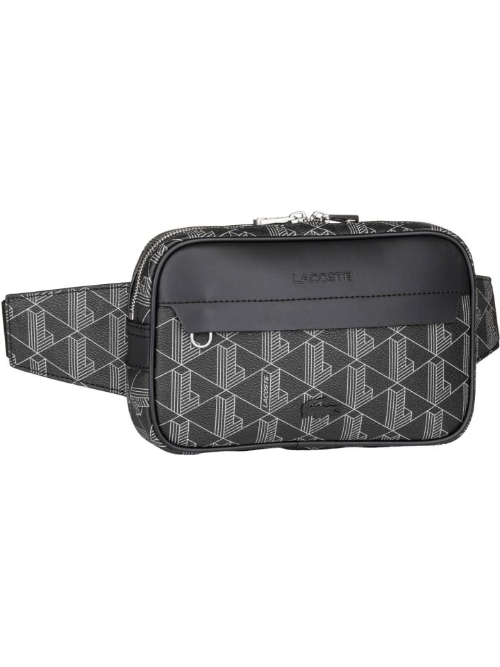 

Рюкзак Lacoste, цвет monogram noir gris