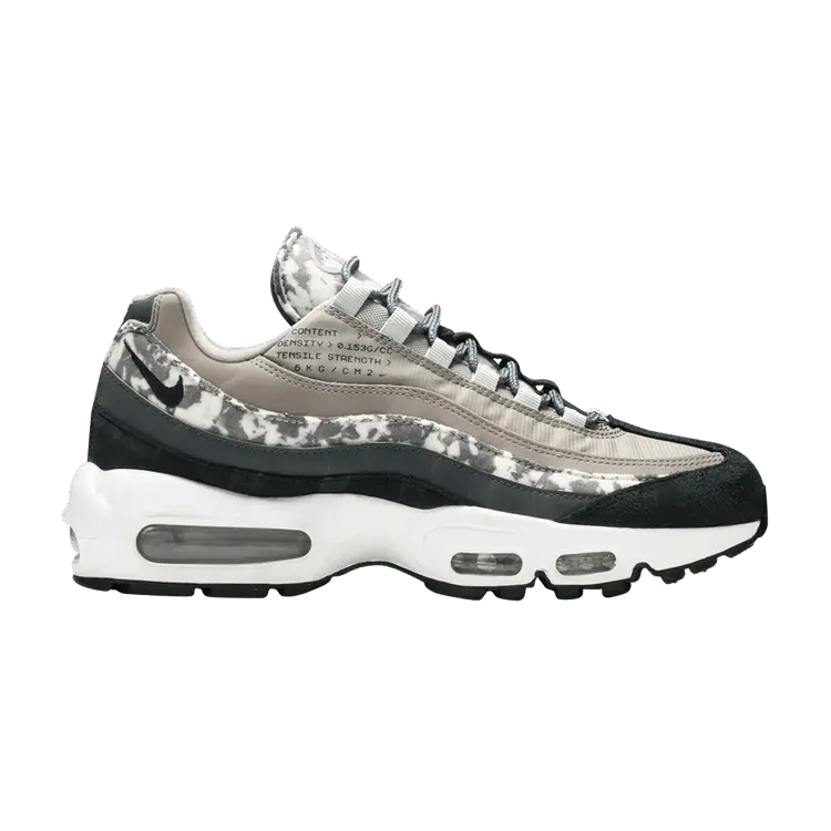 

Кроссовки Nike Air Max 95 SE 'Enigma Stone Camo', серый
