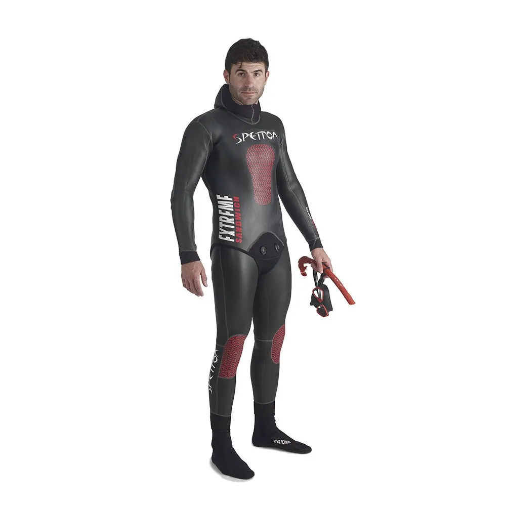 

Гидрокостюм для подводной охоты Spetton Extreme 5 mm Smoothskin & Metallite, черный
