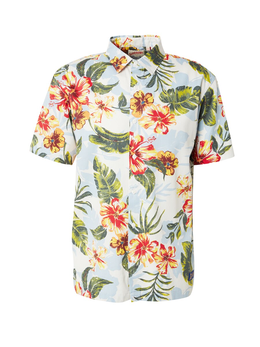 

Удобная рубашка на пуговицах Superdry Hawaiian, белый
