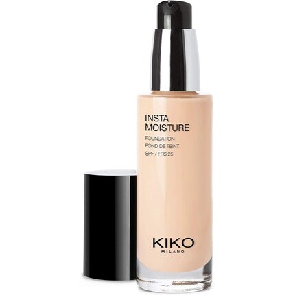 

KIKO Milano Instamoisture Foundation 01 Совершенствующая и увлажняющая жидкая основа SPF 25 1 роза