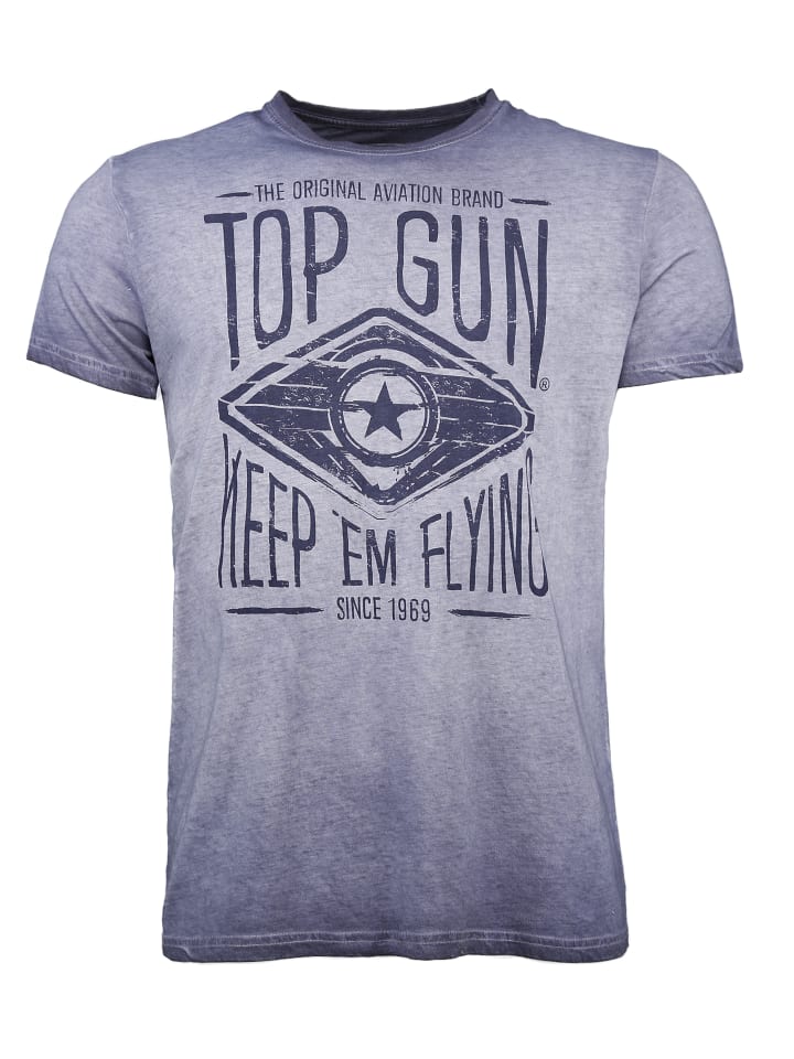 

Футболка TOP GUN, темно-синий