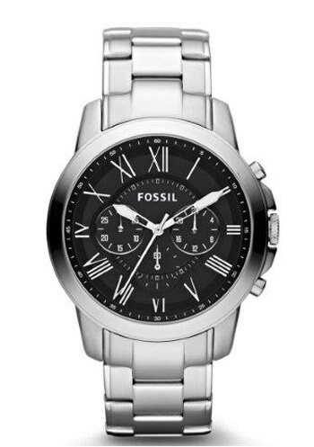 

Часы FS4736 Fossil, серебряный