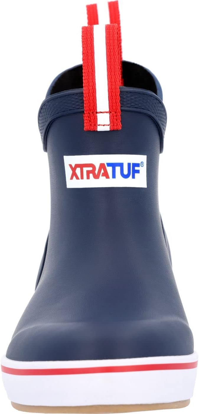 Детские дождевые ботинки Xtratuf с коротким голенищем, темно-синий — фото 3
