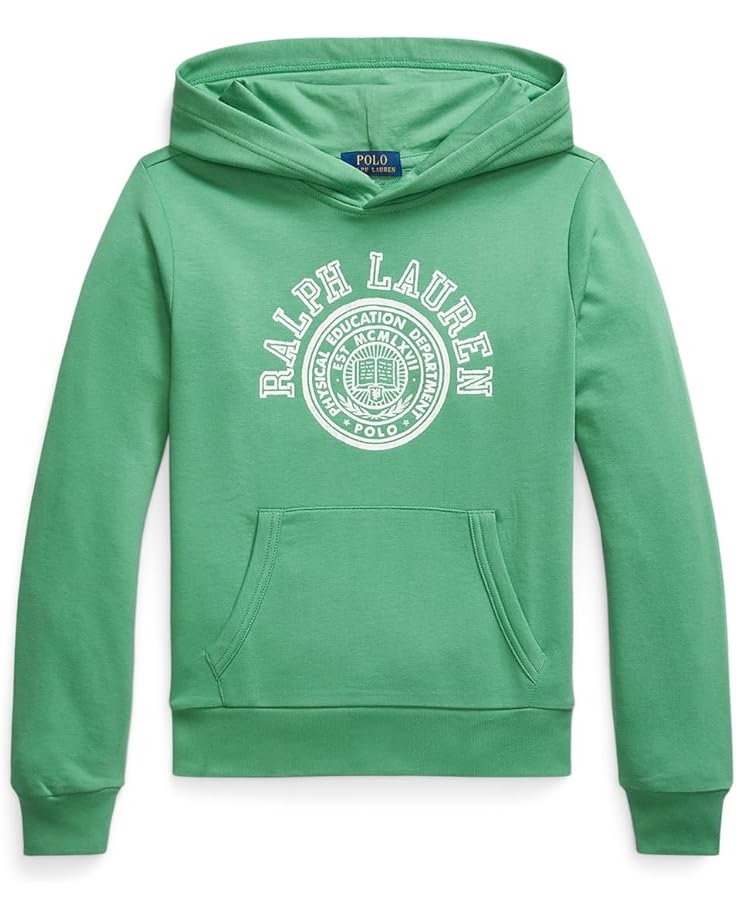 

Худи Polo Ralph Lauren Kids Logo French Terry Hoodie, цвет Raft Green