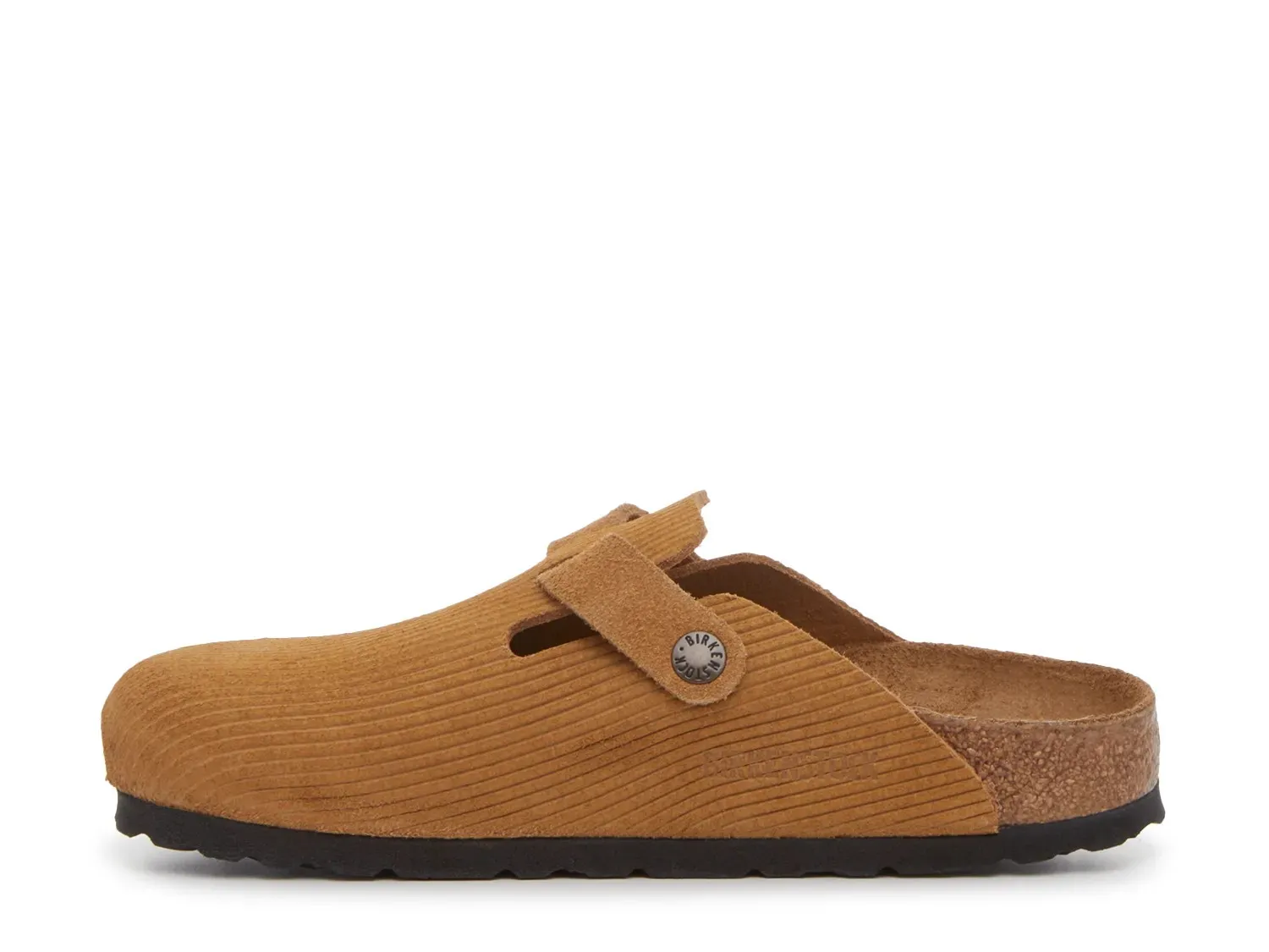 Сабо Birkenstock Boston Cord — женские, горчичного цвета — фото 3