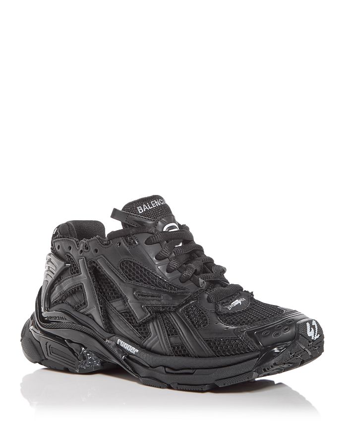 

Мужские кроссовки Runner Low Top Balenciaga, черный