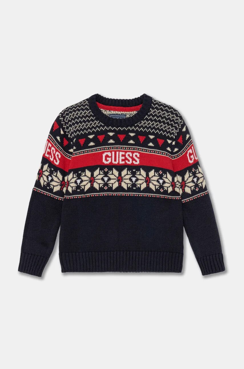

Свитер Guess, темно-синий