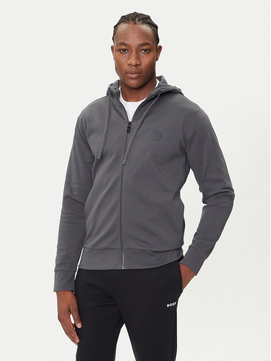 

Свитшот relaxed fit Saggy Future 50545581 Boss, серый