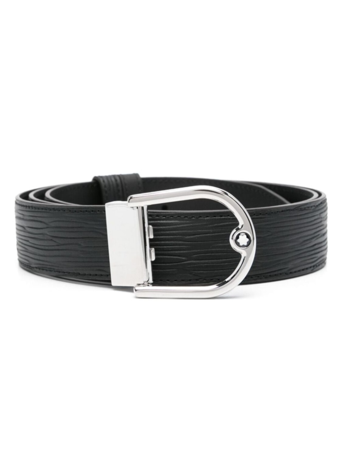 

Двусторонний ремень Montblanc, черный