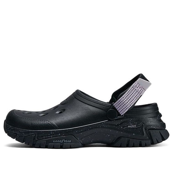 Сандалии foamies arch fit outdoor 'black' Skechers, черный