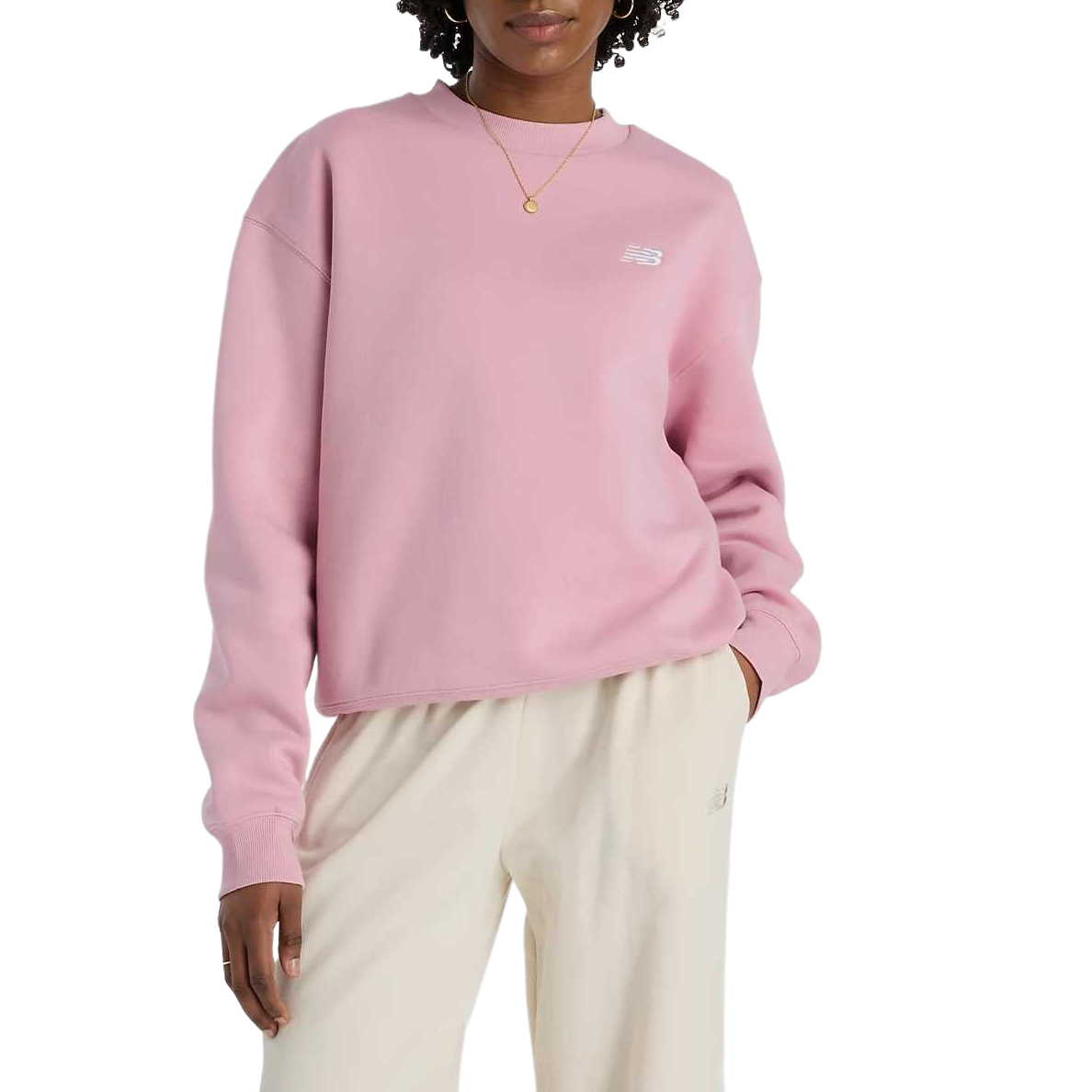

Спортивный свитшот Women's New Balance, розовый