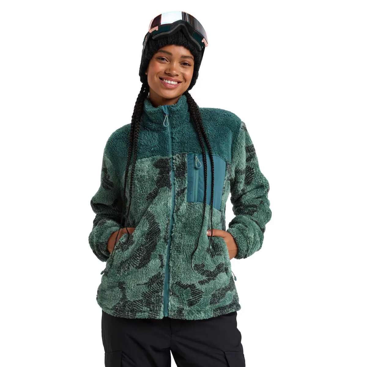 

Женская толстовка Alabama Roxy, зеленый