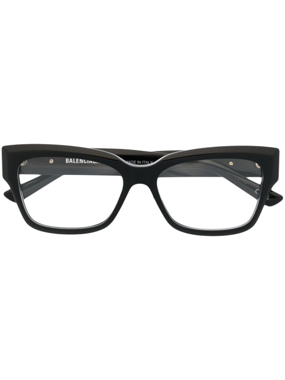 

Balenciaga Eyewear солнцезащитные очки в оправе 'кошачий глаз' с логотипом, черный