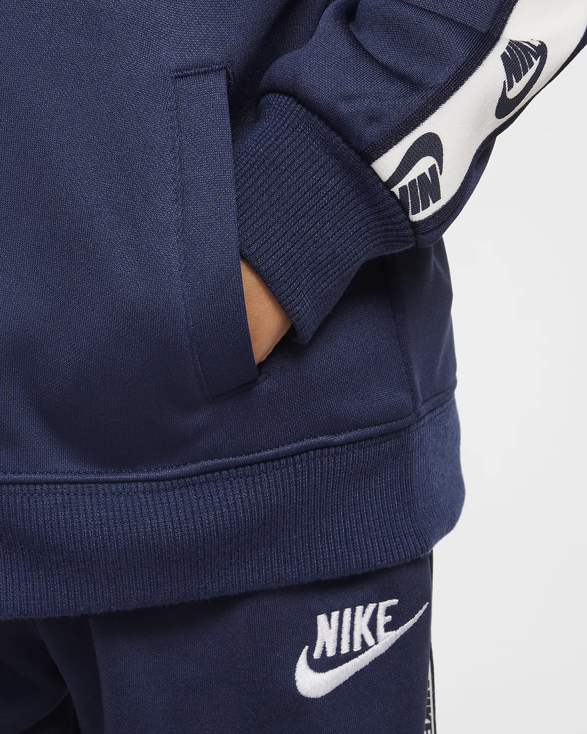 Детский комплект из 2 предметов Nike Dri-FIT с логотипом, Midnight Navy — фото 4