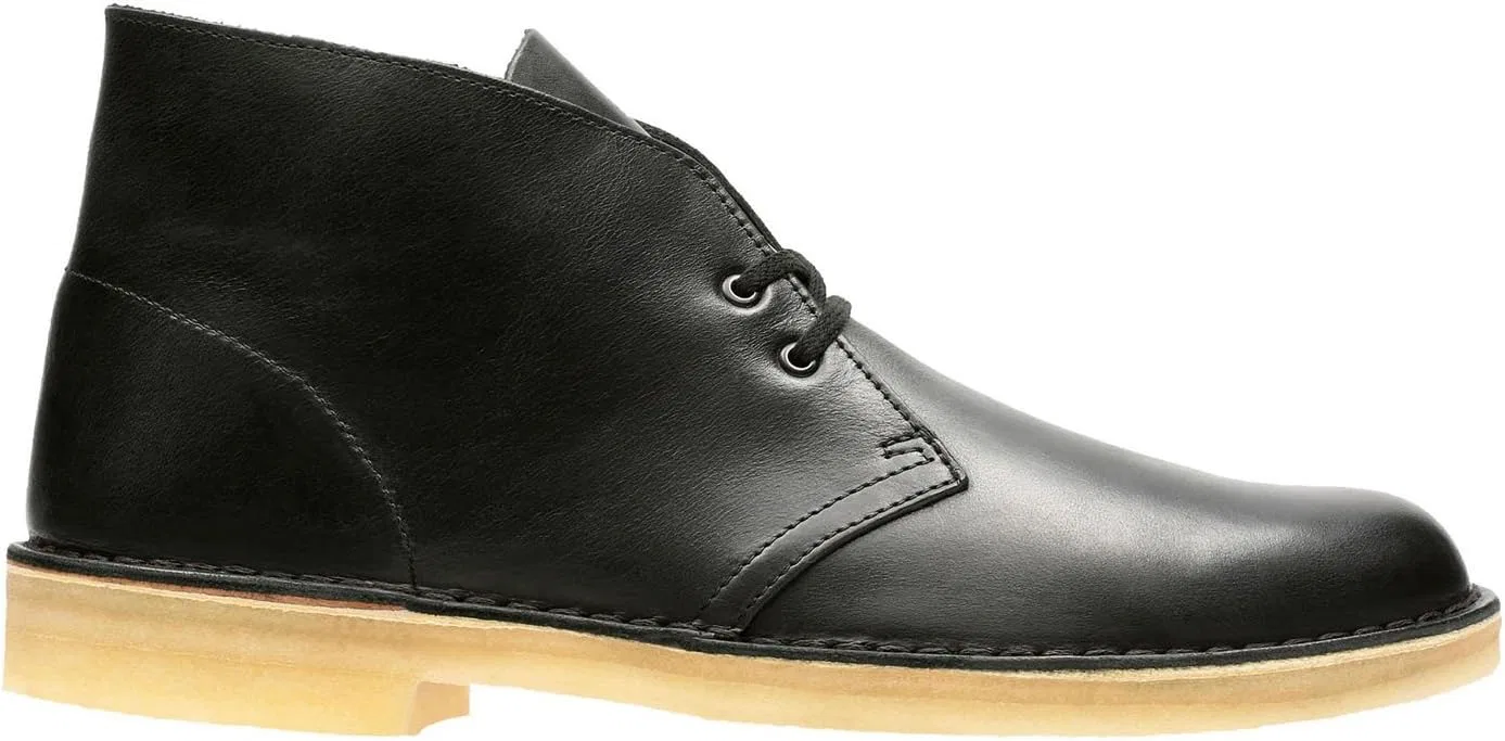 Мужские ботинки Clarks Desert Boots, черный/черный