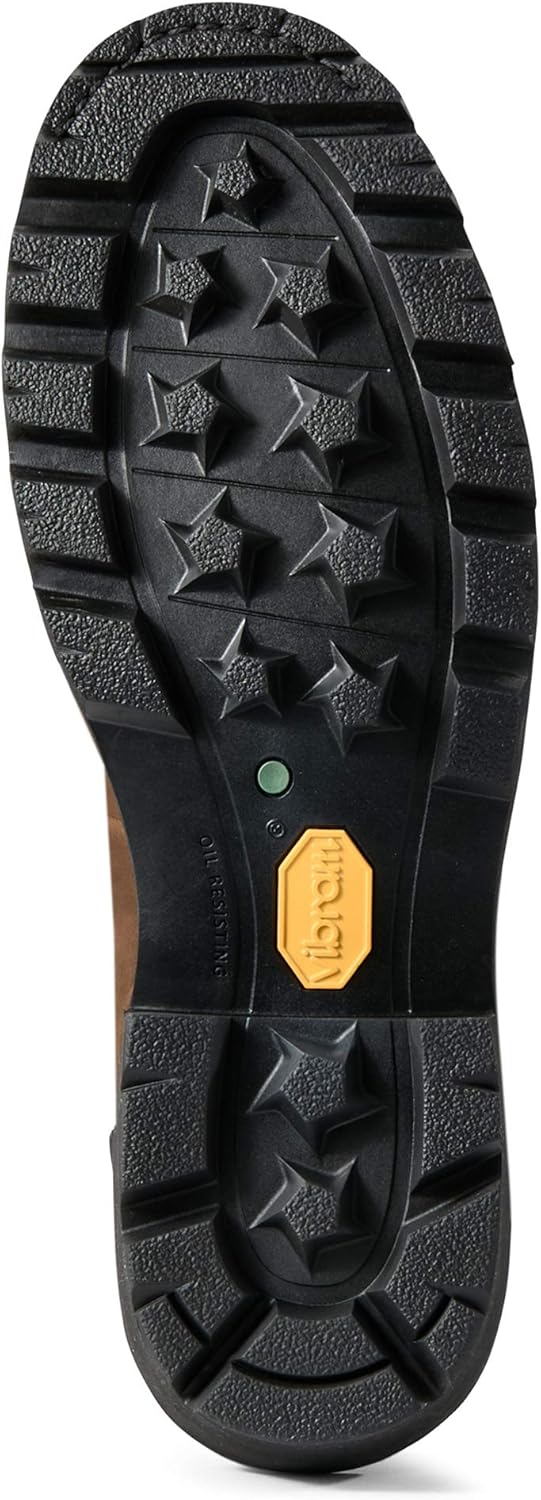 Мужские ботинки Ariat Powerline 8 H2O, темно-коричневый — фото 3