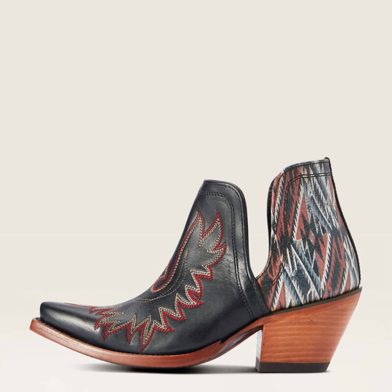 Женские ботинки Ariat Dixon Chimayo низкие ковбойские, темно-синий — фото 2