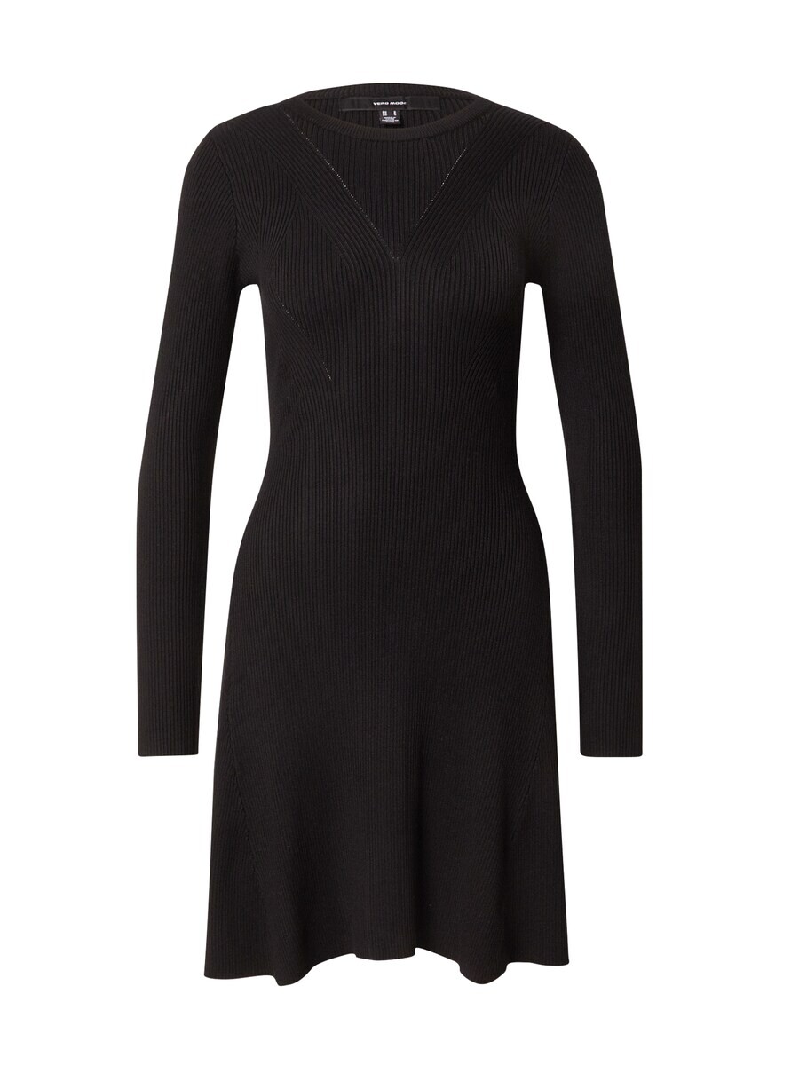 

Вязаное платье VERO MODA Knitted dress VMJUNO, черный