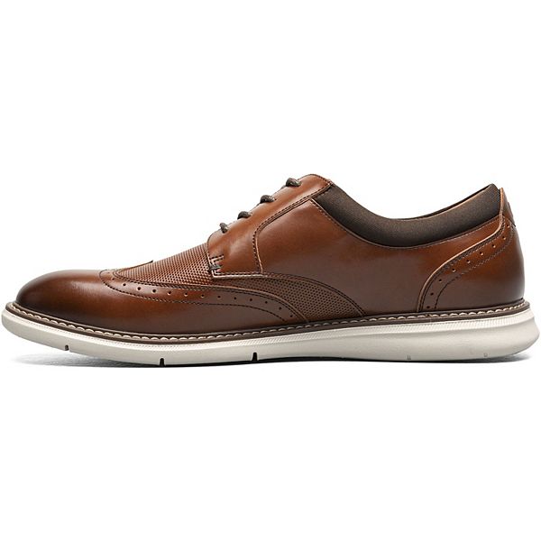 Мужские оксфорды Chase wingtip Nunn Bush, Cognac Multi — фото 4
