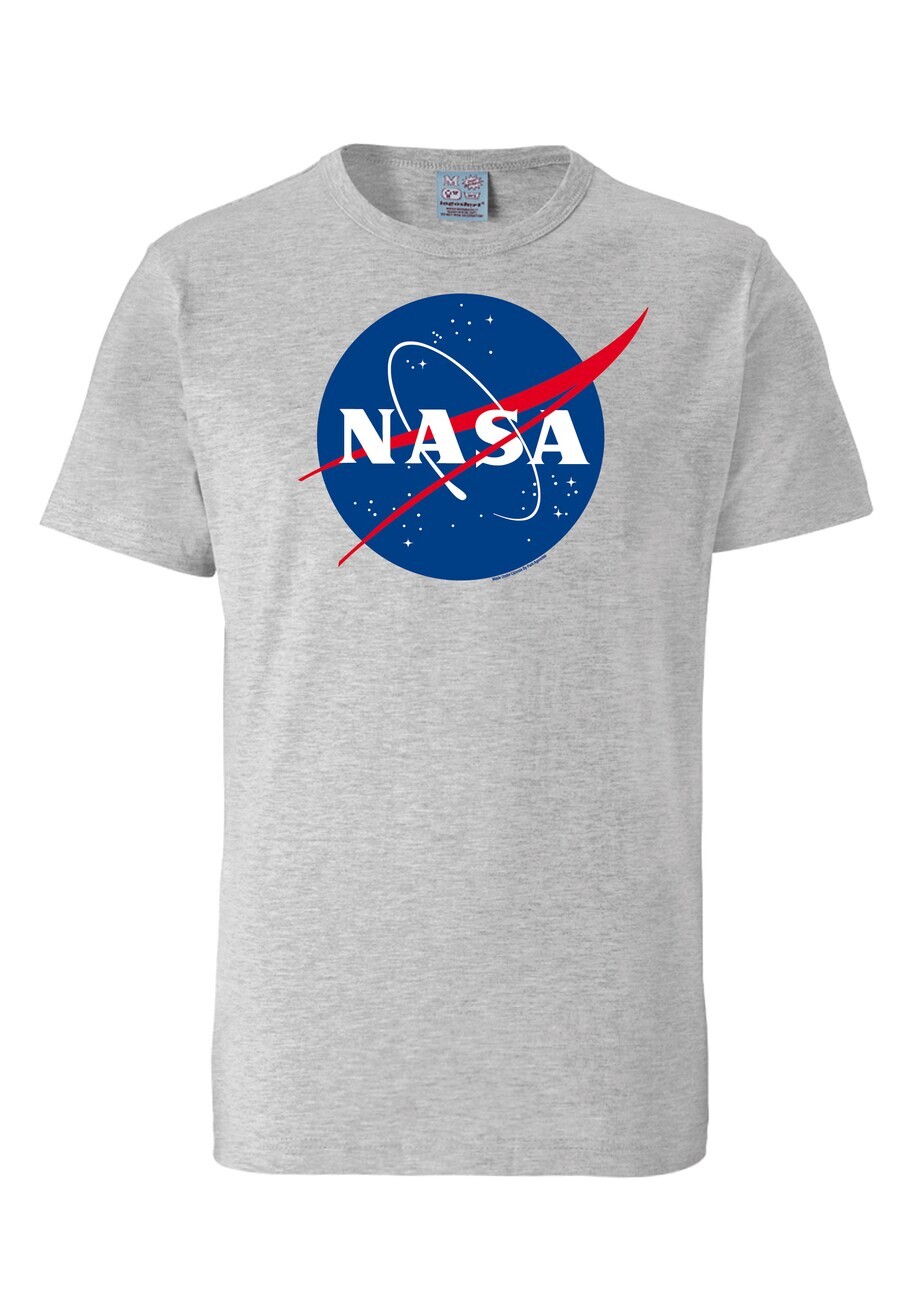 

Классическая футболка LOGOSHIRT Shirt NASA, пятнистый серый