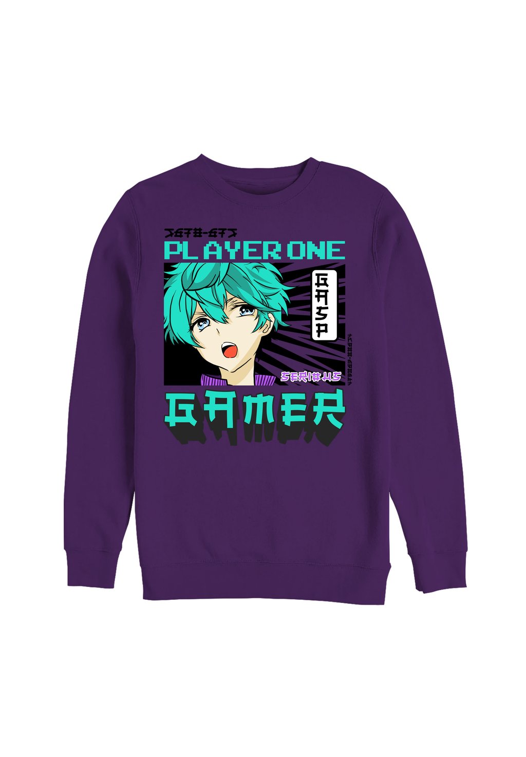 

Толстовка MATT KEELING PLAYER ONE Henry Tiger, темно-фиолетовый