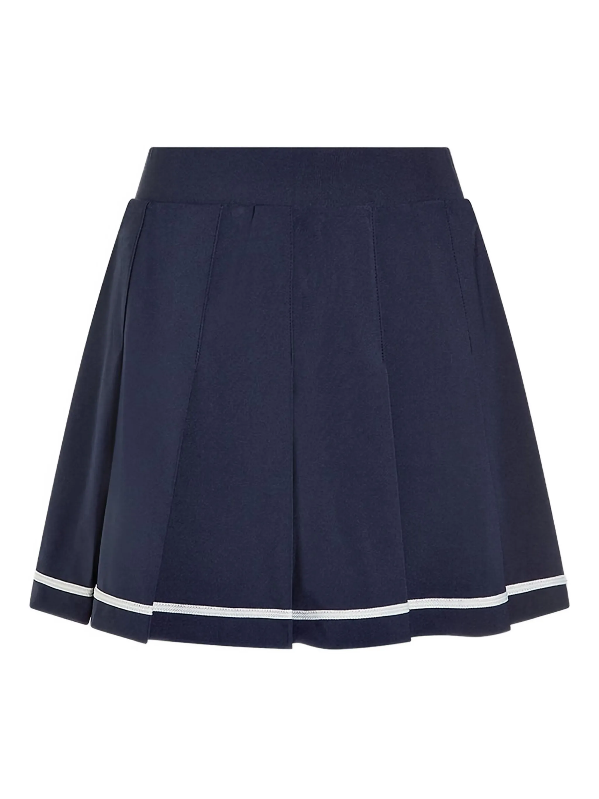 

Плиссированная юбка с полосками Varley, синий