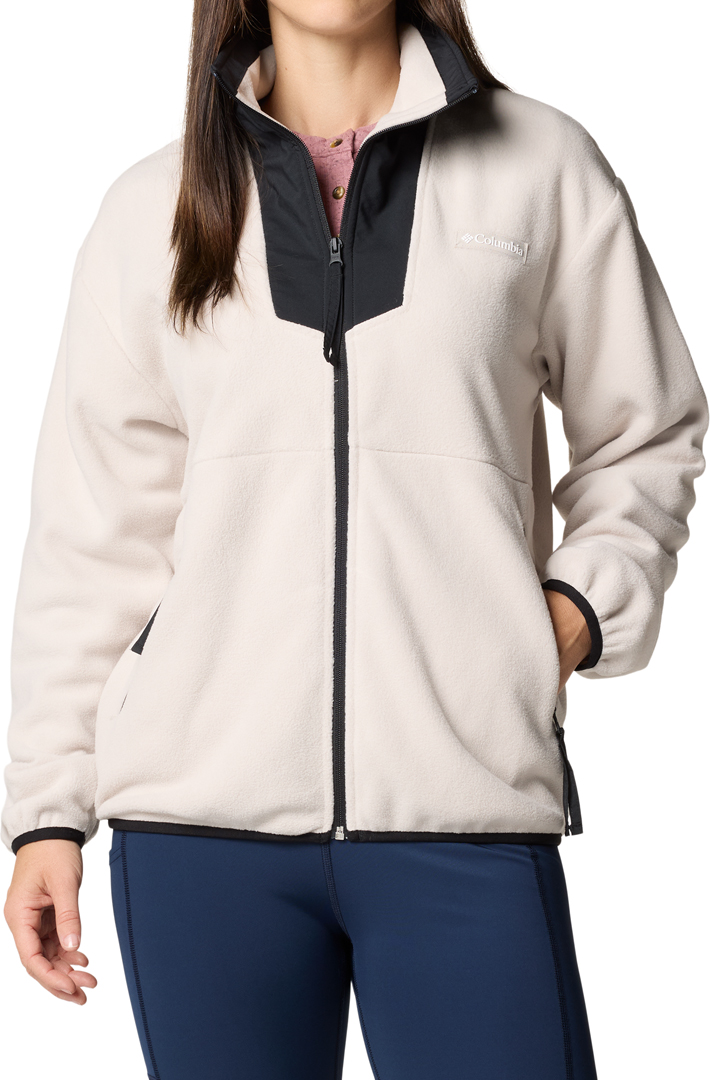 

Columbia Толстовка Sequoia grove zip fleece dark stone/black XL