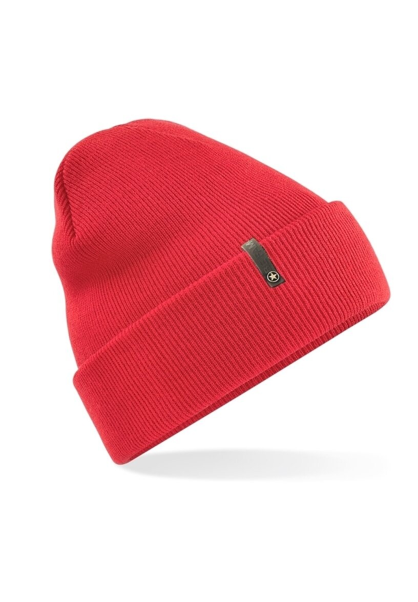 

Шапка TURN UP Be Famous, цвет bright red