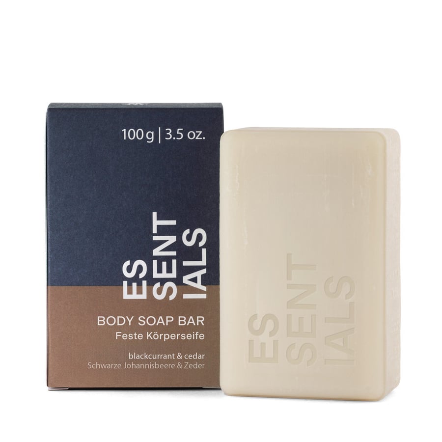 

Muhle Essentials Body Soap - кусковое мыло с ароматом черной смородины и кедра 100 г