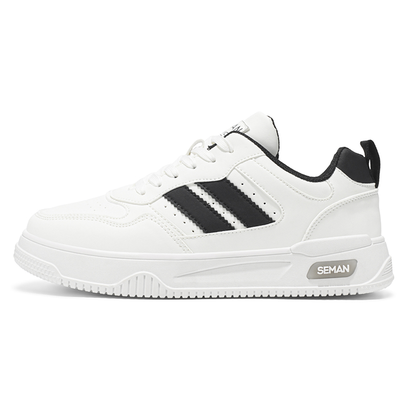 

Дышащие низкие скейтерские кроссовки Men's ZULISHI, белый