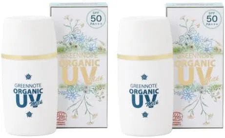 Солнцезащитное молочко Organic UV Milk Green Note, набор 2 шт., 30 мл