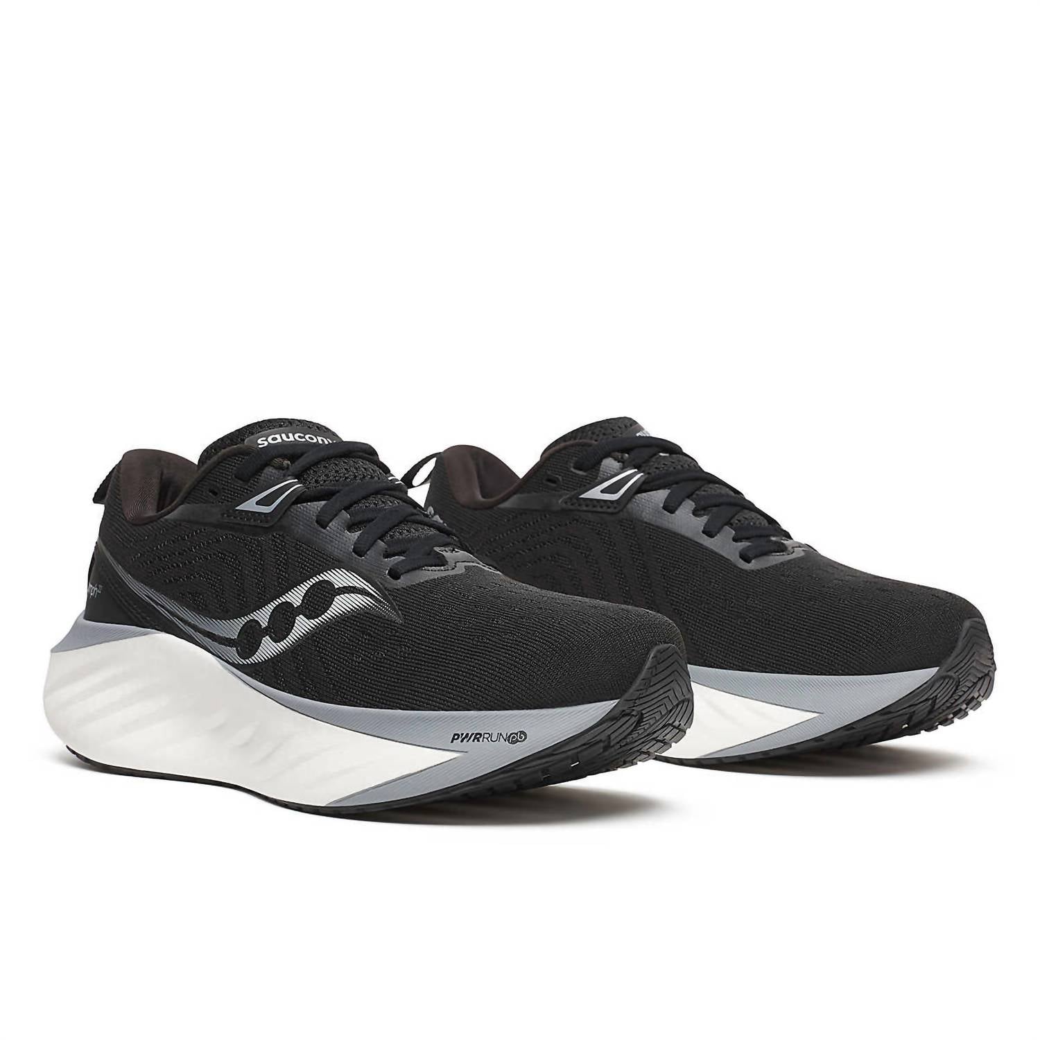 Женские кроссовки Triumph 22 в черно-белом цвете SAUCONY — фото 2