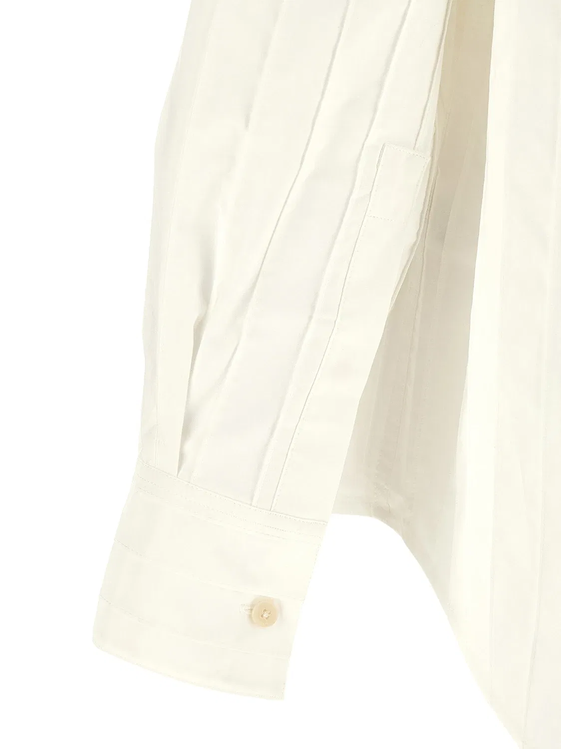 Рубашка «La Chemise Camargue» JACQUEMUS, белый — фото 4