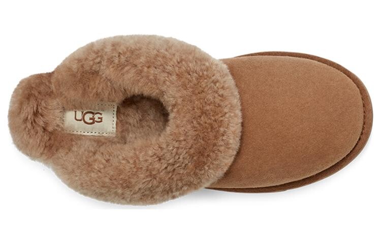 Классические тапочки II Каштановые женские Ugg — фото 3