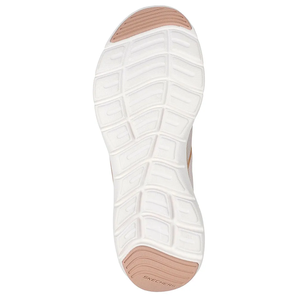 Кроссовки Skechers Flex Appeal 5.0 Luxe Glow, бежевый — фото 2