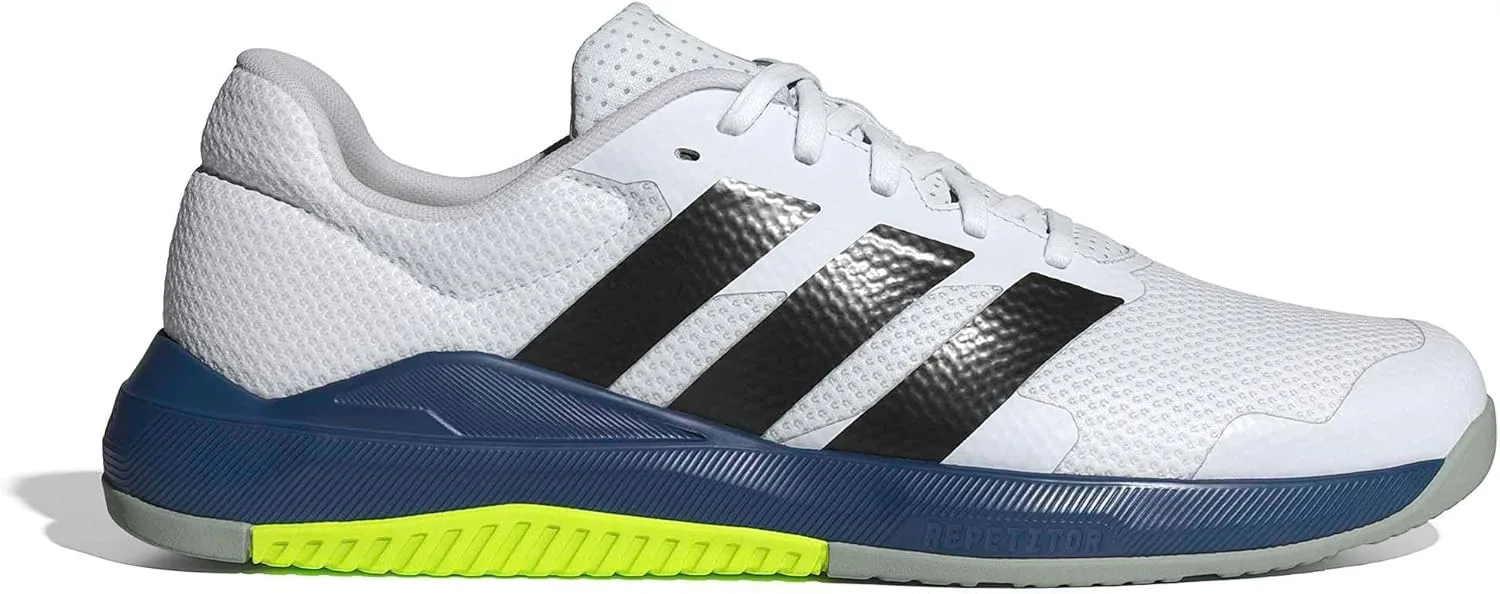 Мужские тренировочные кроссовки Adidas Dropset Base, белый/черный — фото 3