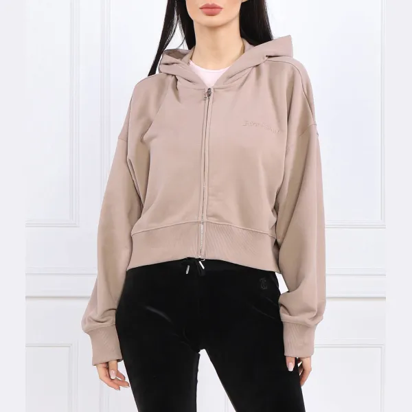 

Укороченная толстовка Juicy Couture, коричневый
