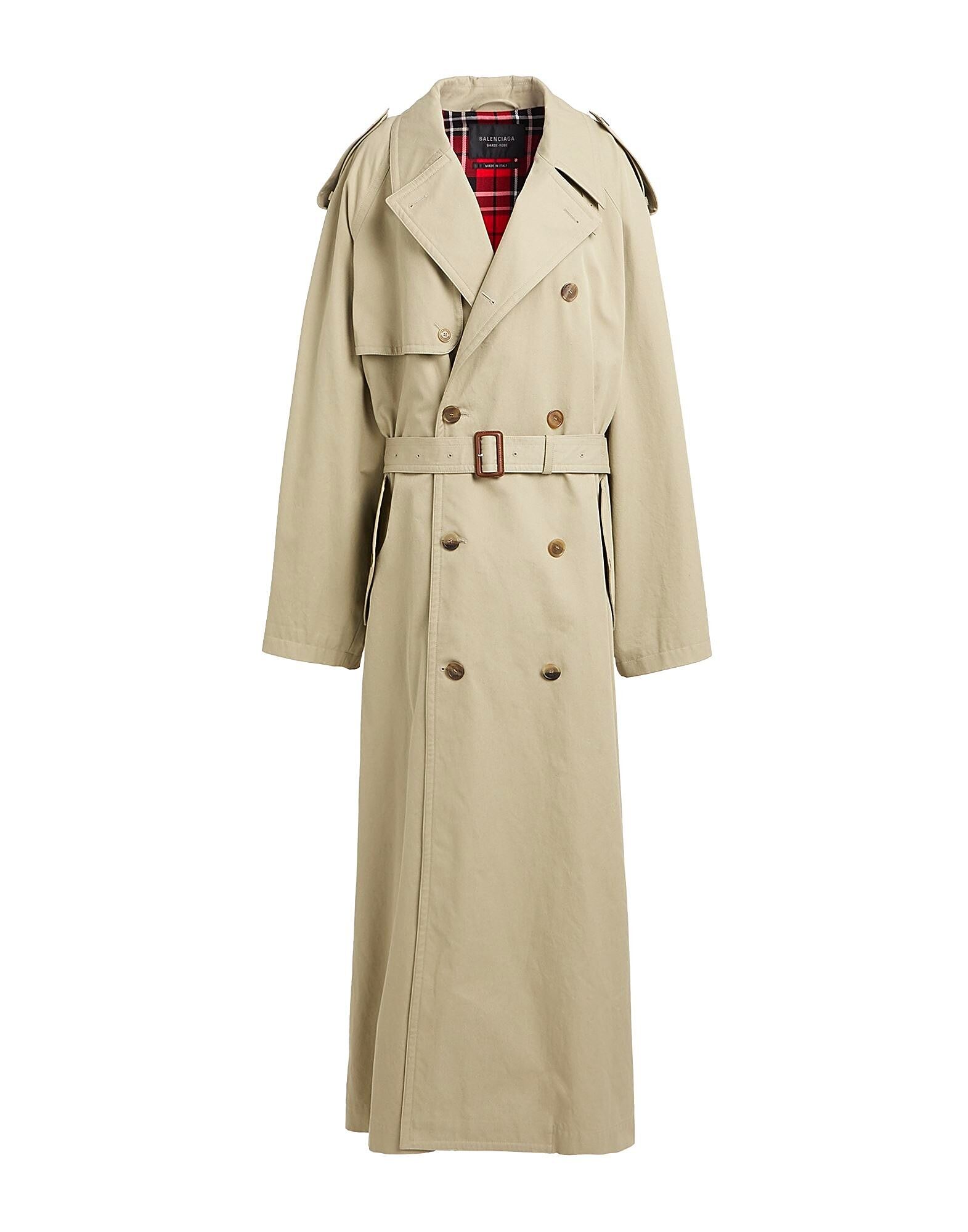 

Тренчкот Balenciaga, зеленый