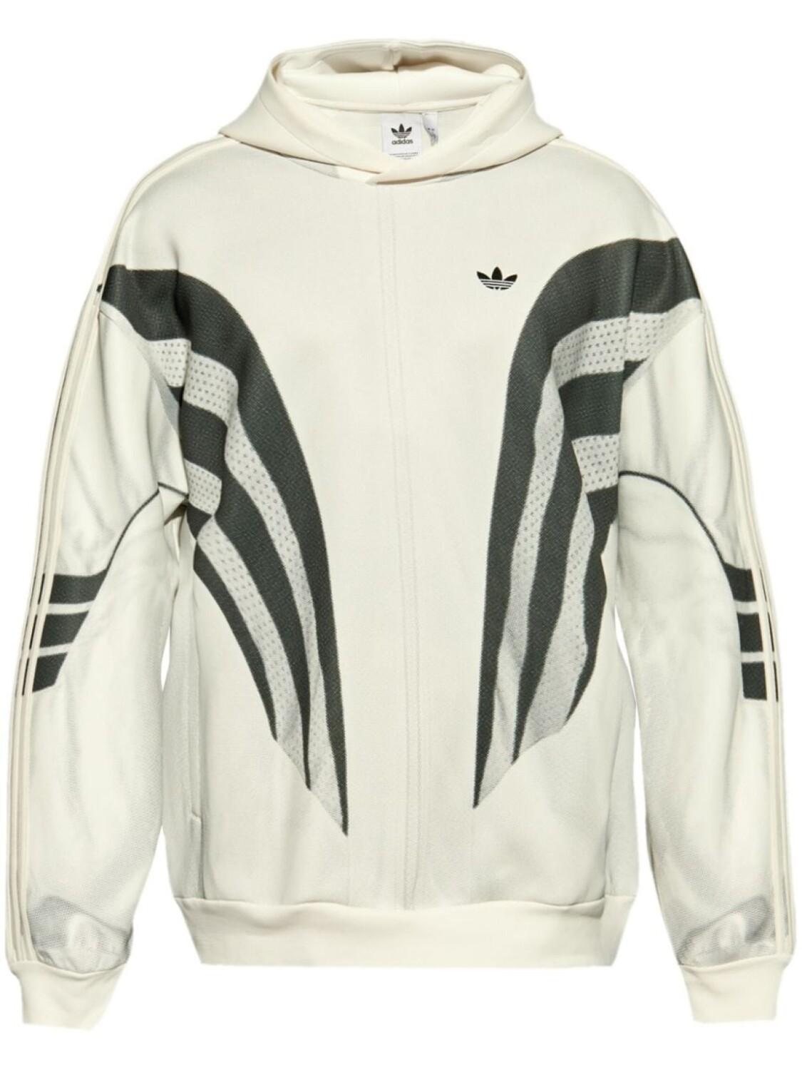 

Adidas толстовка с капюшоном на молнии с вышитым логотипом adidas, белый