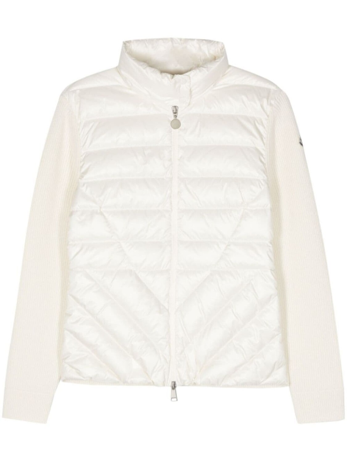 

Moncler пуховик из шерсти, нейтральный цвет
