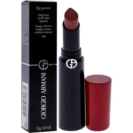 Губная помада Giorgio Armani Lip Power Longwear Vivid Color, 0,11 унции — фото 3