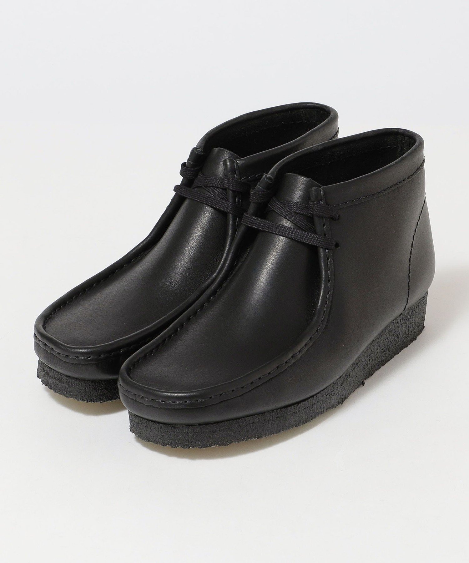 Clarks: Кожаные ботинки Wallabee Ships Men, black
