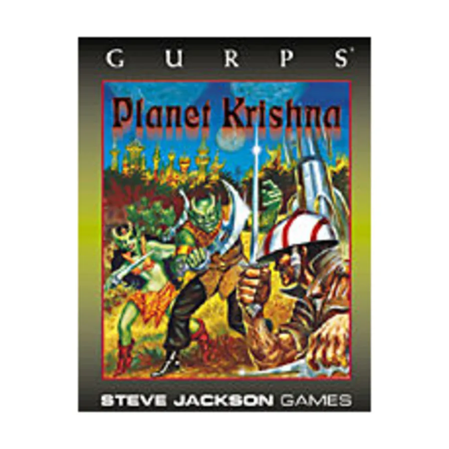 

Planet Krishna, GURPS (1st-3rd Edition) - Fictional Settings, мягкая обложка