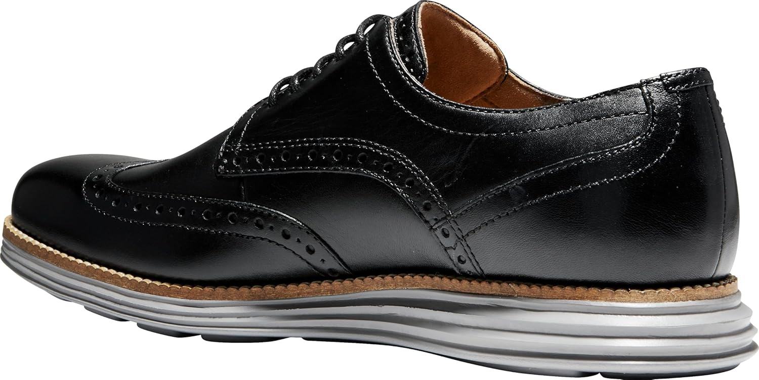 Мужские оксфорды Cole Haan Original Grand Shortwing, черный — фото 3