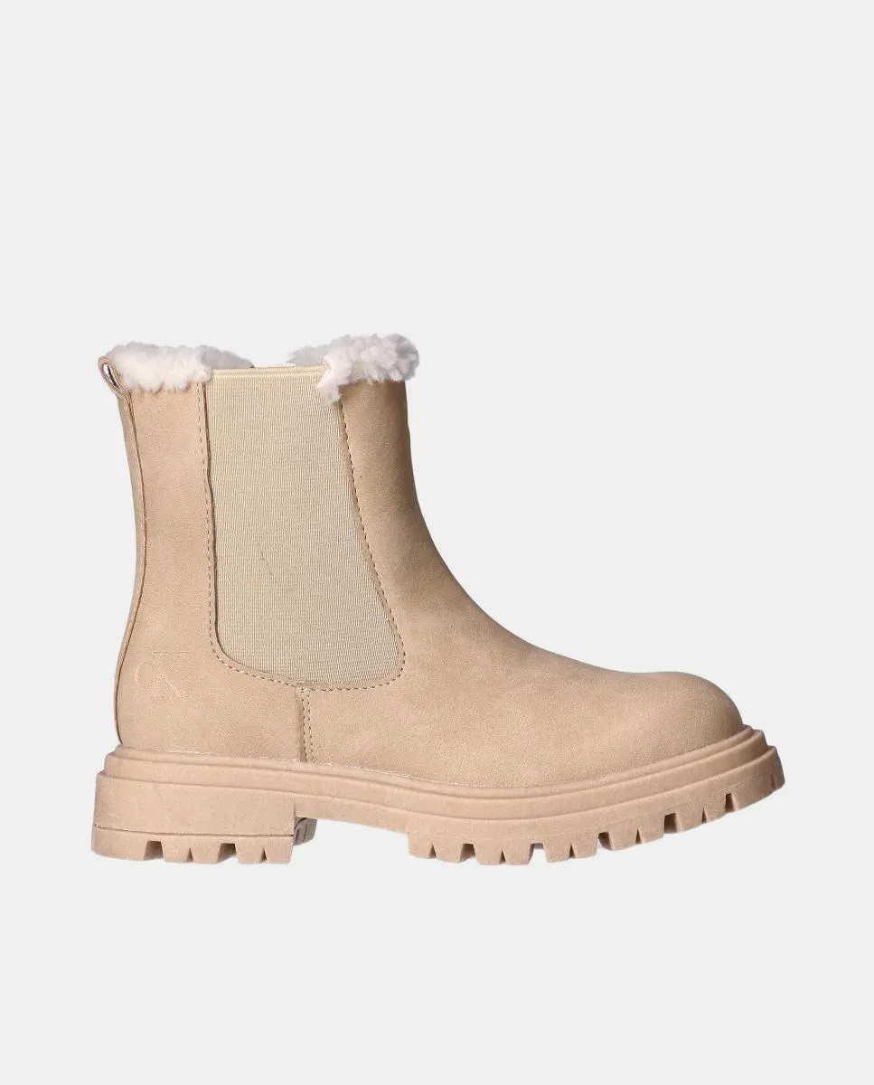 

Детские ботинки челси Calvin Klein, бежевый