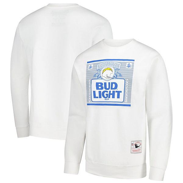 

Толстовка с капюшоном мужская x bud light white los angeles chargers the crest Mitchell & Ness, Белый, Толстовка с капюшоном мужская x bud light white los angeles chargers the crest Mitchell & Ness