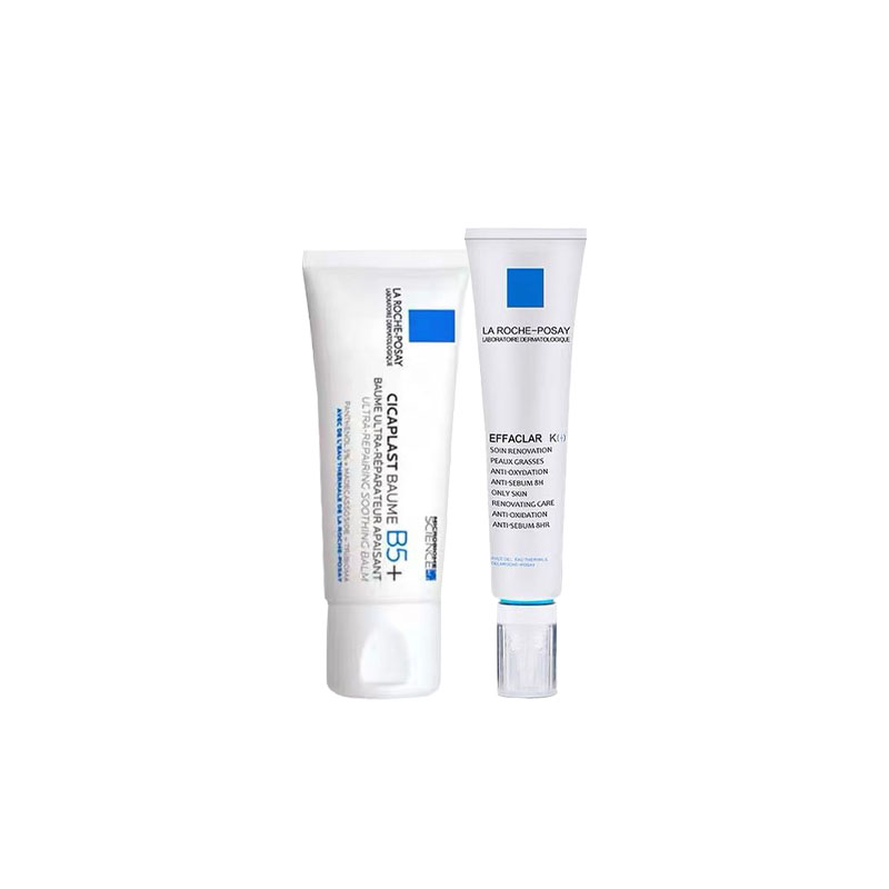 

La Roche-Posay LIFUQUAN B5 Repairing Cream K Emulsion Skincare Sets стабилизирующий увлажняющий крем 40мл+40мл